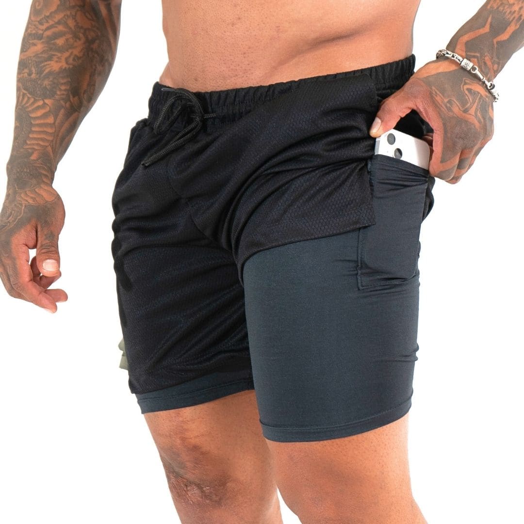 Kit 3 Bermudas Dryfit de Compressão Speed Run