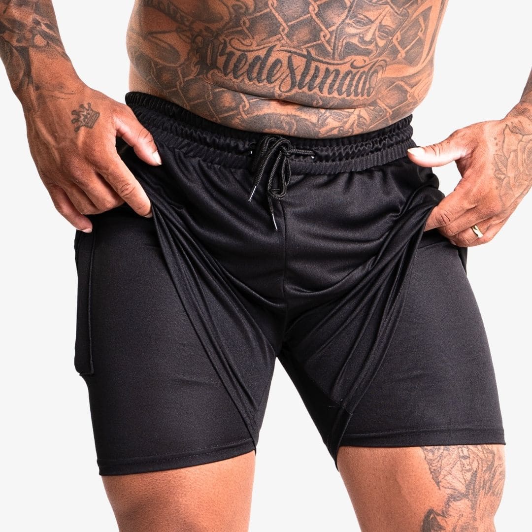 Kit 3 Bermudas Dryfit de Compressão Speed Run