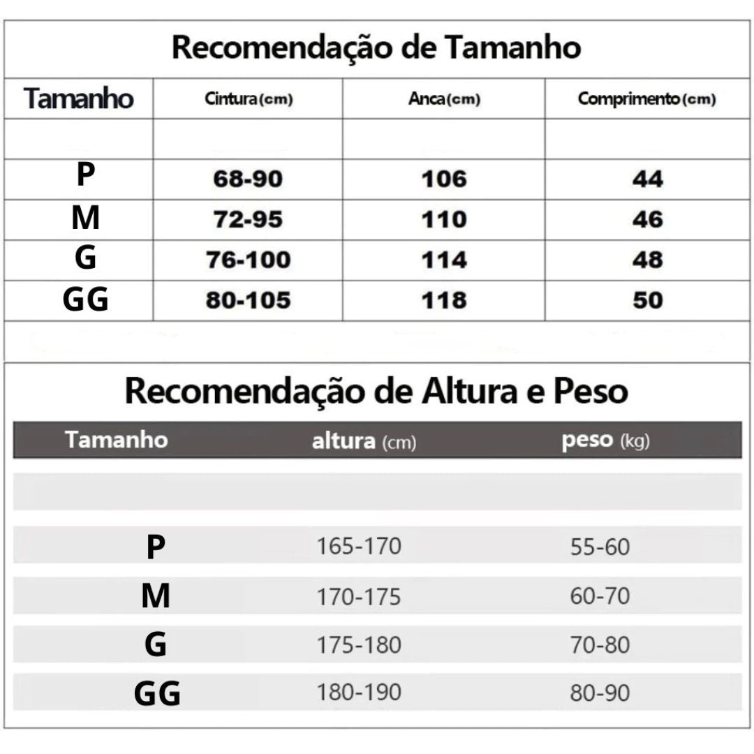 Kit 3 Bermudas Dryfit de Compressão Speed Run