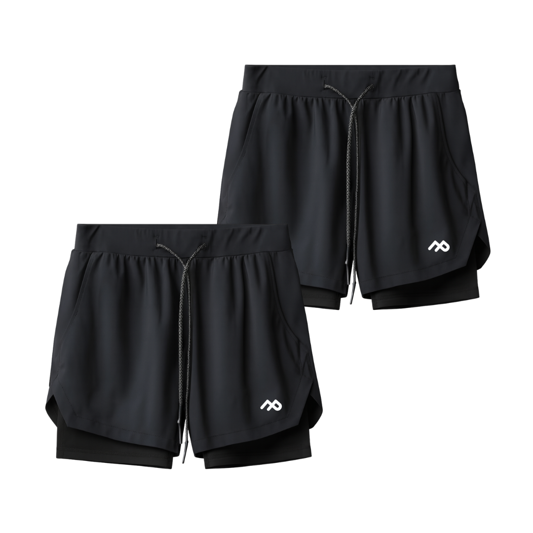 COMPRE 1 LEVE 2 -  Shorts Dry-Fit Compressão e Conforto