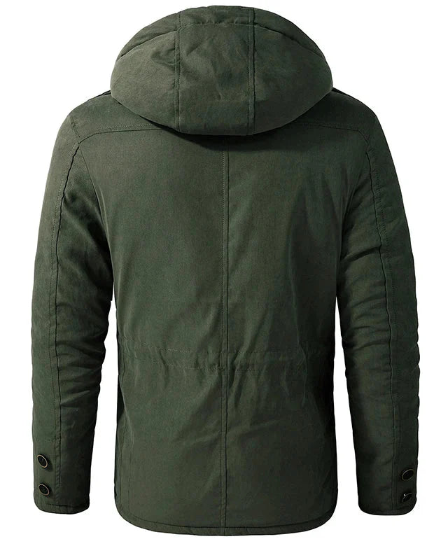 Parte de trás da Jaqueta Masculina Arctic Shield Speed Run com caimento ajustado