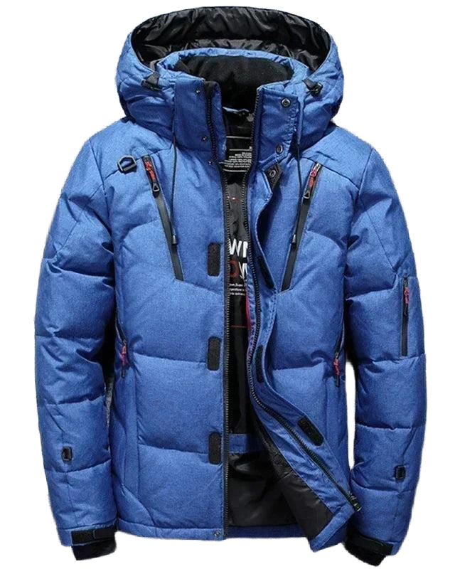 Jaqueta Puffer Masculina Speed Run com isolamento térmico